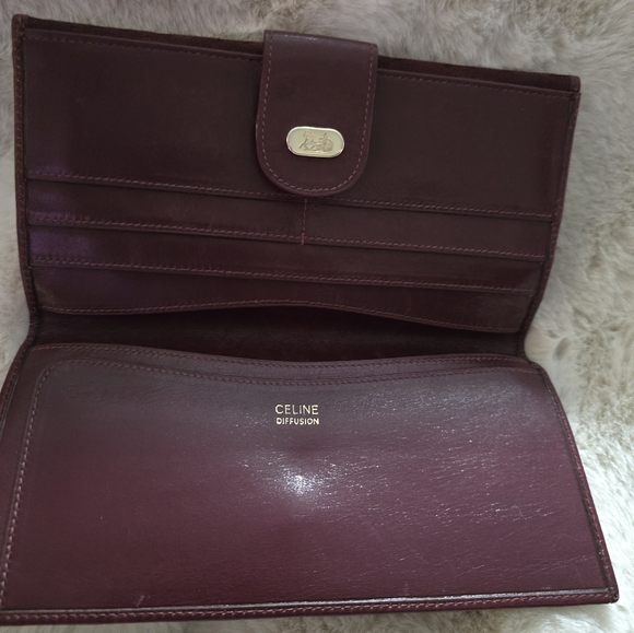 Celine C Macadam Horse and Carriage wallet w unbranded chain - Picture 9 of 12